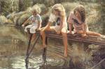水粉大师Steve Hanks 198-A World for Our Children